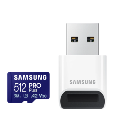 samsung/三星 microSD存儲(chǔ)卡 PRO Plus（USB適配器版）（2023）