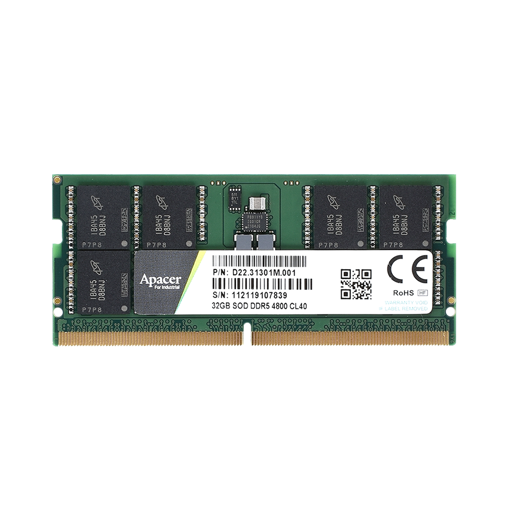 Apacer宇瞻/內存條DDR5 SODIMM