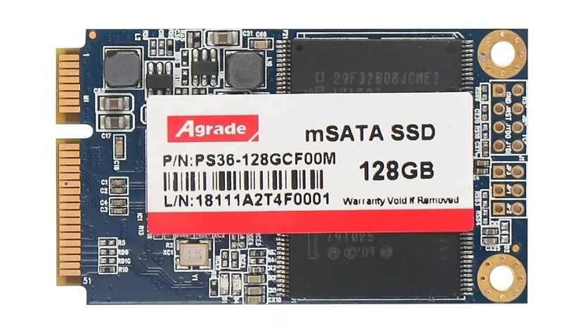 Agrade 工業級 mSATA 固態硬盤