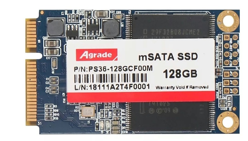 Agrade 工業級mSATA固態硬盤